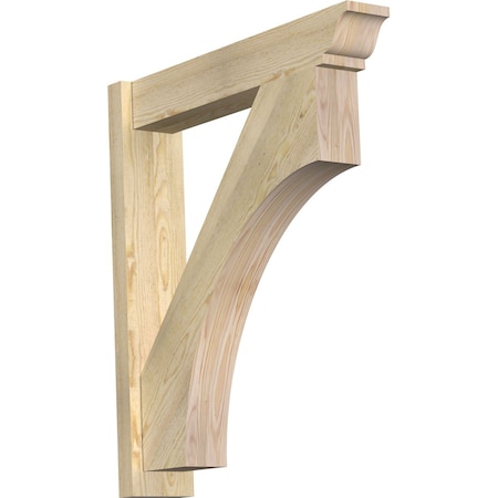 Ekena Millwork Westlake Rough Sawn Traditional Outlooker, Douglas Fir, 6"W x 30"D x 34"H OUT06X30X34WTL01RDF